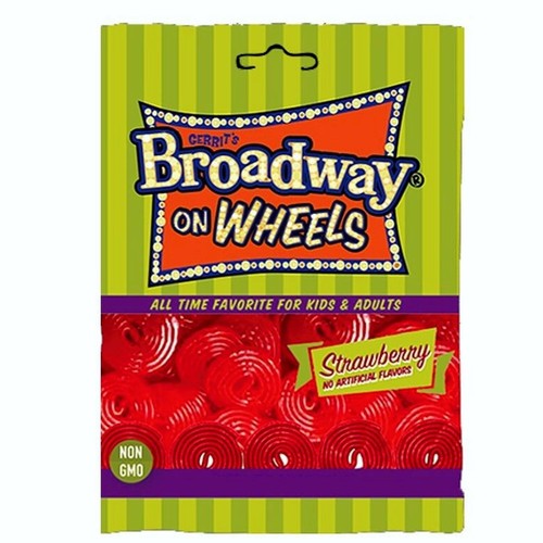 Ruote in liquirizia rossa Gerrit Broadway 4,4 libbre Borsa - Foto 5 di 5