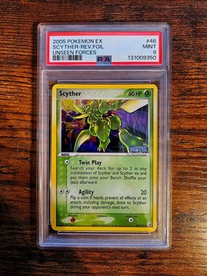 【psa9】シャワーズ ★ 19/115 unseen forces 英語版 Scyther 46/115 Unseen Forces Reverse Holo for sale online | eBay