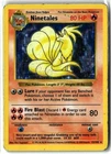 1999 Ninetales ⭐️ 12/102 Holo Shadowless Rare Base Set Vintage WOTC Pokemon HP