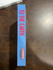 To the Earth Nintendo NES Complete CIB - MINTY!!