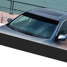 Universal Front Rear Windshield Window Banner Vinyl Decal Transparent Window ...