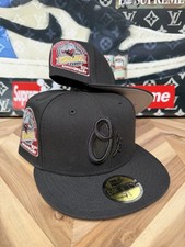 New Era Private Release Baltimore Orioles Omertà 2.0 Black Metallic 7 3/8 Rare