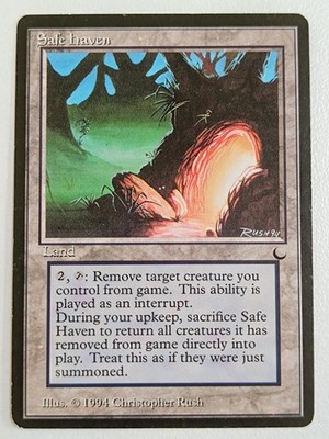 MtG | 1 x Safe Haven | The Dark | Magic the Gathering