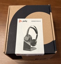Poly Voyager Focus UC B825 Bluetooth Stereo Headset No USB