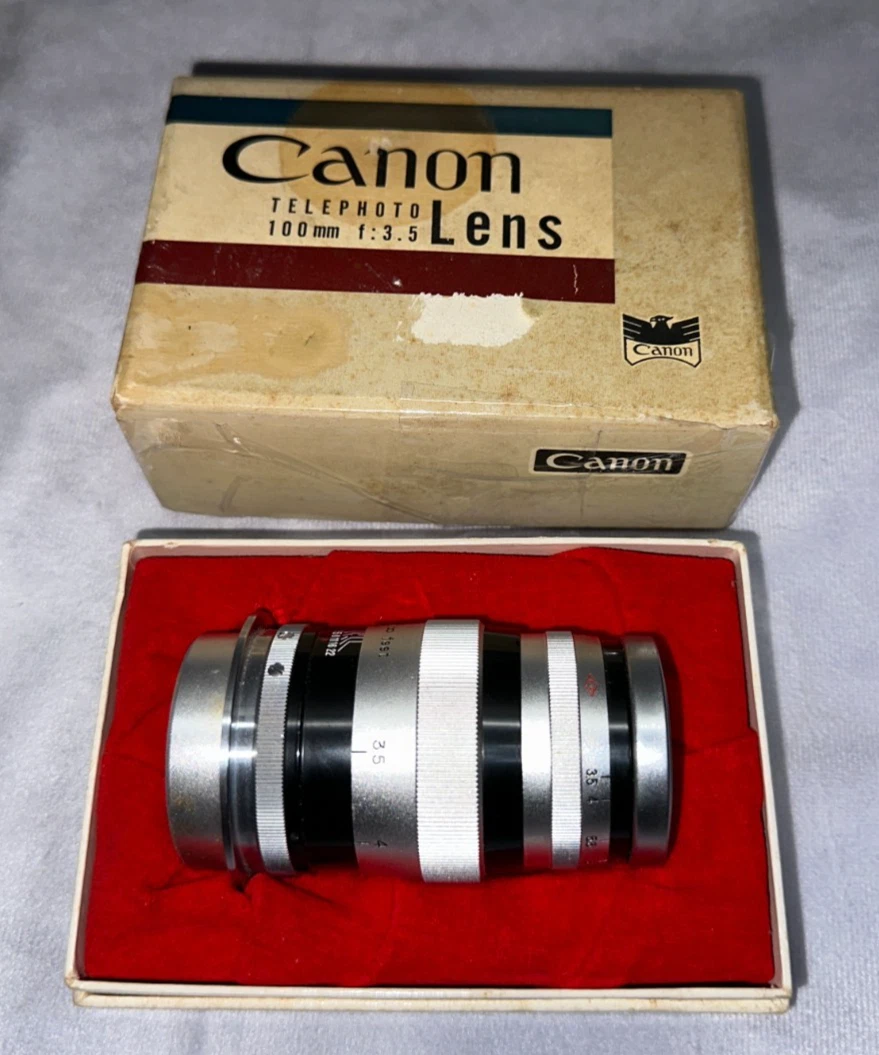 Canon f/3.5 Camera Lenses 100mm Focal for sale | eBay