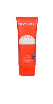 SOS FaceGuard SPF 30 - Broad Spectrum Mineral Sunscreen for Face with Ceramid...