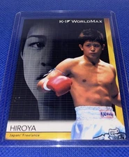 Hiroya 2008 Epoch K1 World Max K-1 kickboxing card ufc mma