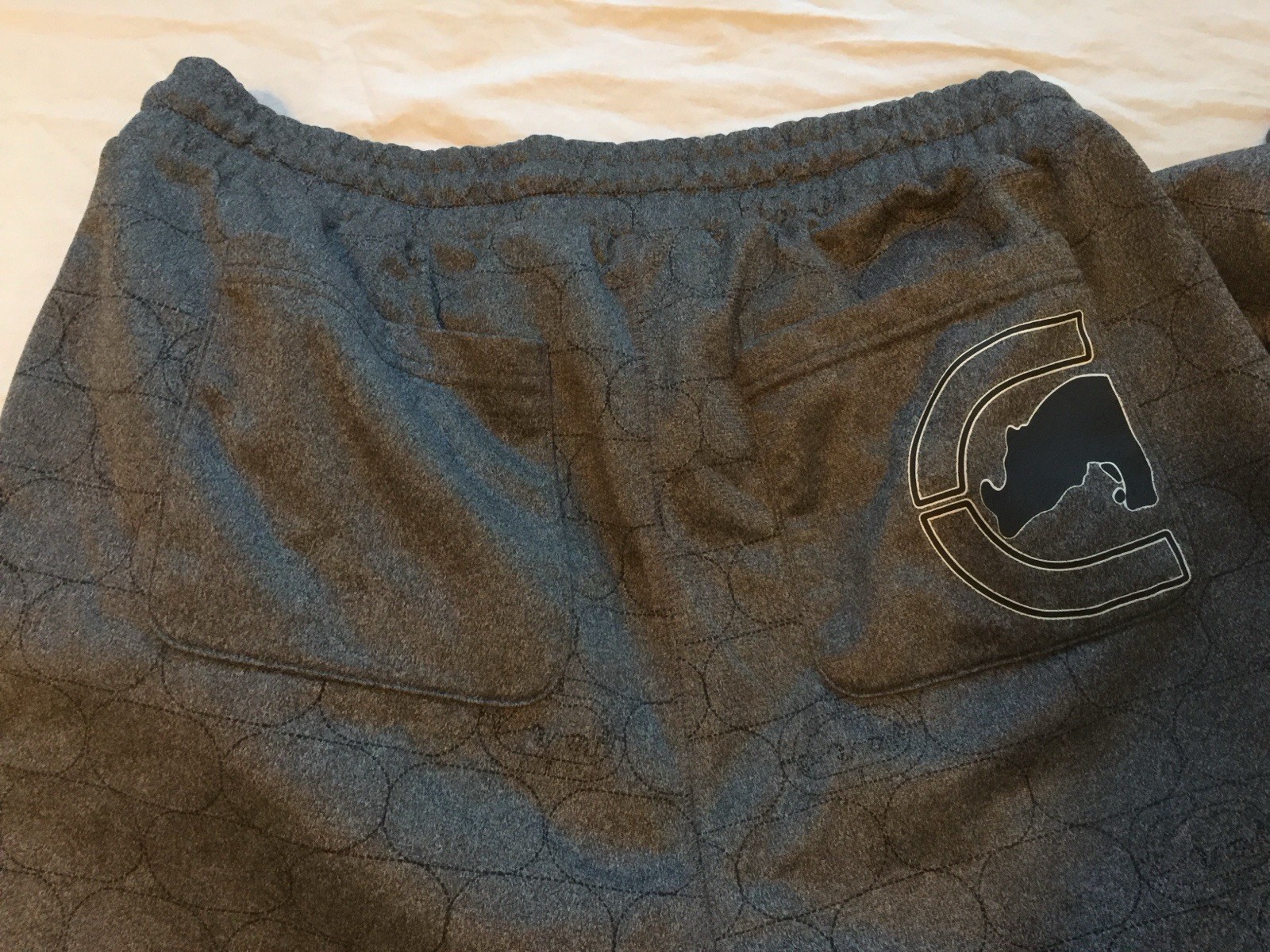 ECKO Function Pattern Gray Warm Up 100% Cotton Ca… - image 11