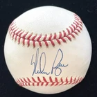 Nolan Ryan Signed Rawlings Baseball JSA COA Mets Angels Rangers Astros HOF
