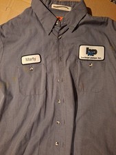 Buckeye Pumps Marty Uniform Shirt Mens 2XL Recycled RedKap Pump Services Tech