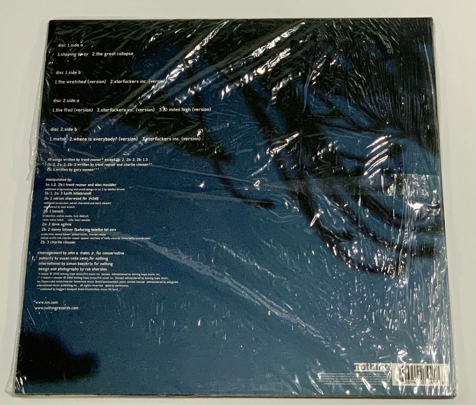 Nine Inch Nails Things Falling Apart 2x 12” Halo 17 Vinyl EP 2000 Nothing Reznor - Image 2 of 4