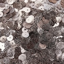 8mm Sequins Mink Pink Metallic Embossed Texture Made in USA