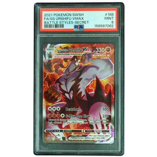 Single Strike Urshifu VMAX graded PSA 9 for sale on eBay