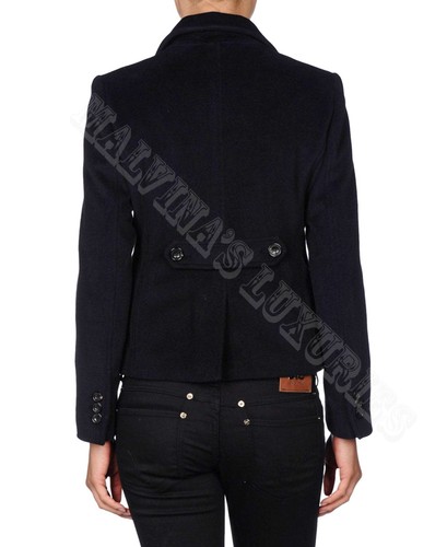 ARMANI COLLEZIONI JACKE VON GIORGIO ARMANI ANGORA WOLLE ZIP DETAIL IT Gr. 40 US 4 - Bild 2 von 4