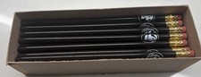 Vintage "We’re Fired Up" Black Pencils - Lot of 35 - Made in USA. New Old Stock