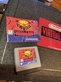 Nintendo Virtual Boy Console Complete With Hard Shelled Carrying Case & Tetris3D