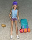 BARBIE It Takes Two Malibu Camping 11.5" Blonde Doll+Backpack & Lots Camp Things — photo 1