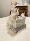 Lladro Birthday Party #6134 - Little Girl Having Party for Kittens