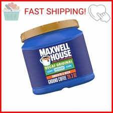 Maxwell House Decaffeinated Original Medium Roast Ground Coffee, 29.3 oz Caniste 11.57 per pound