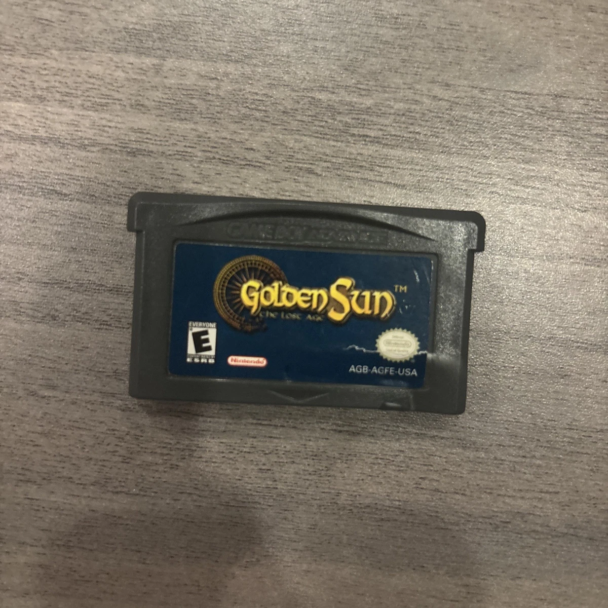 Golden Sun L'Âge Perdu Sur GBA - Complet PAL (boîte, Notice) - Jeu Nintendo