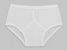 6x Mens Airtex Briefs Underwear YFronts Pants 100% Cotton Breathable S-2XL