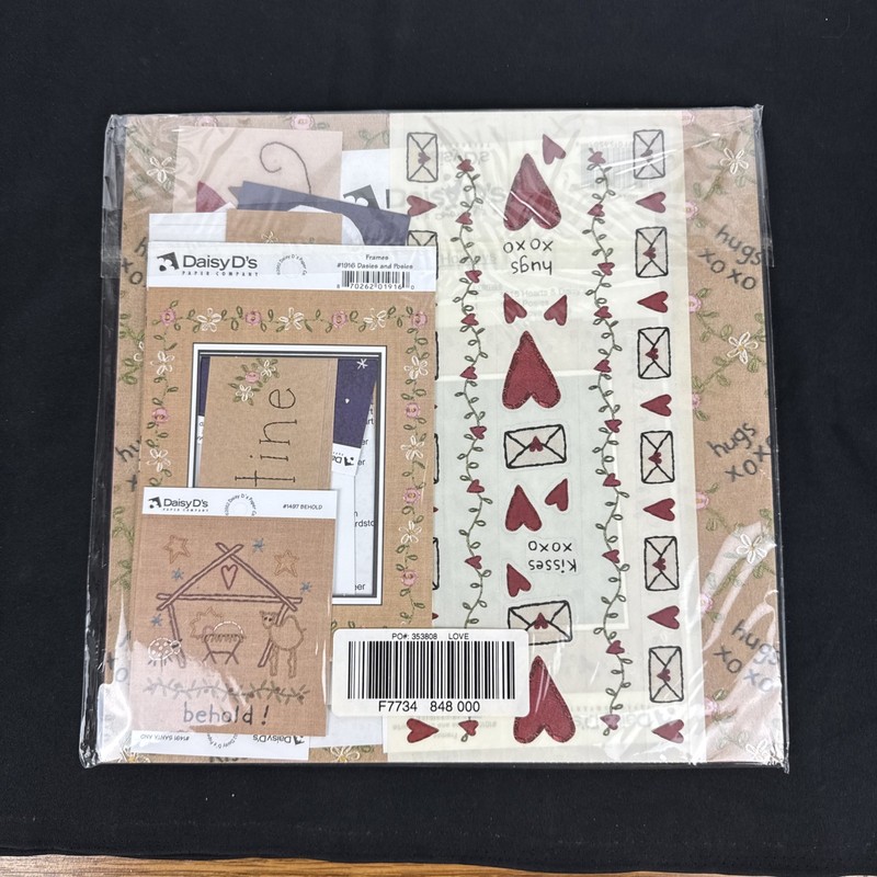 Daisy D’s Paper Co. Scrapbook Set Love