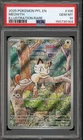 Pokemon Meowth Phantasmal Flames Illustration Rare #106 PSA 10 Gem Mint