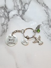 "You are my sunshine" Memorial Keyring Sympathy Funeral Gift  SEE INSTRUCTIONS