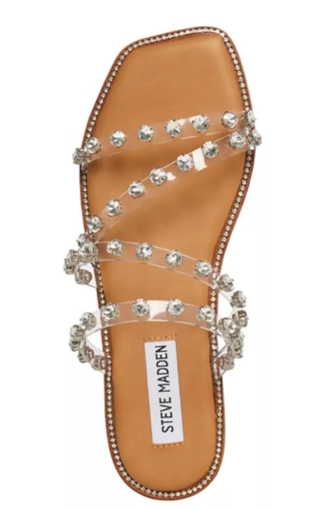 Steve madden cheap see through sandals