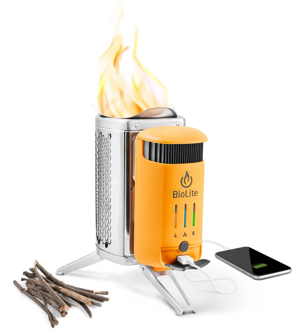 Campstove 2 Wood Burning Electricity Generating u0026amp; USB Charging Camp  Stove | eBay