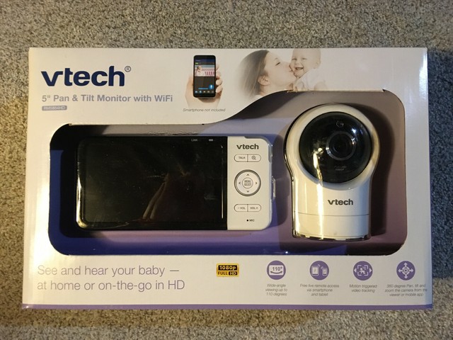 vtech wifi pan and tilt baby monitor