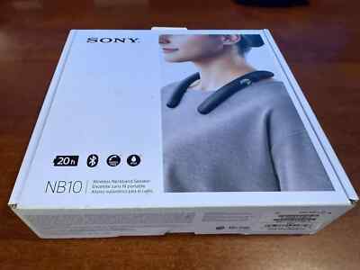Buy Sony SRS-NB10 Bluetooth Neck Speaker - Charcoal Gray online | eBay