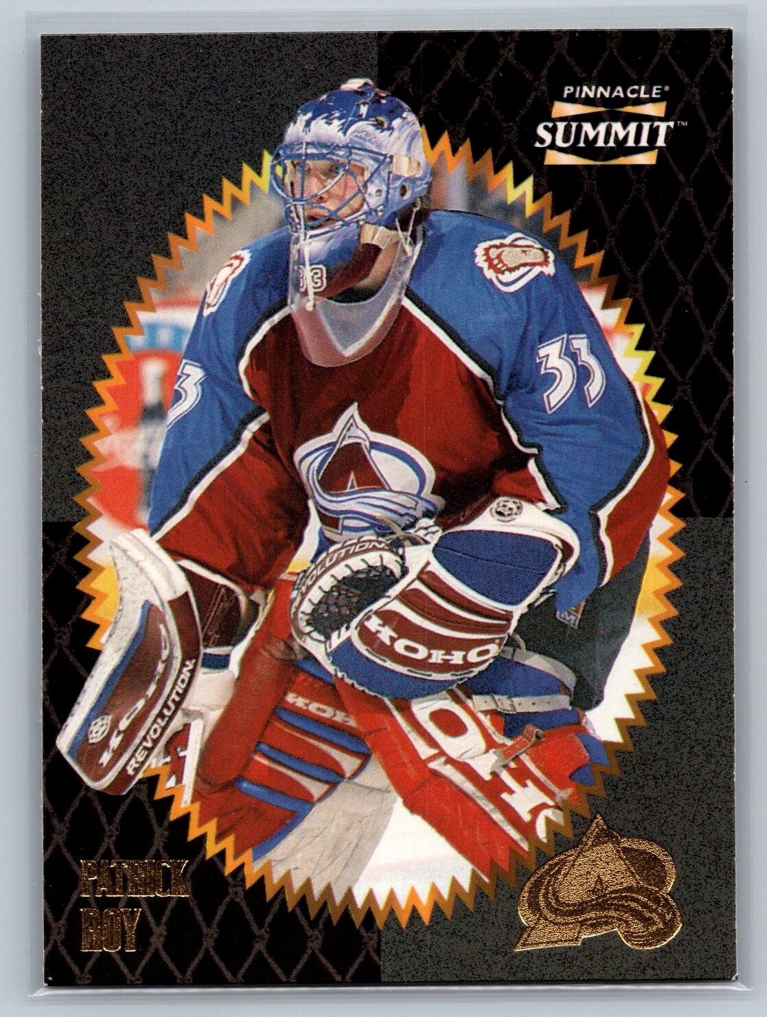1996-97 Pinnacle Summit #87 Patrick Roy