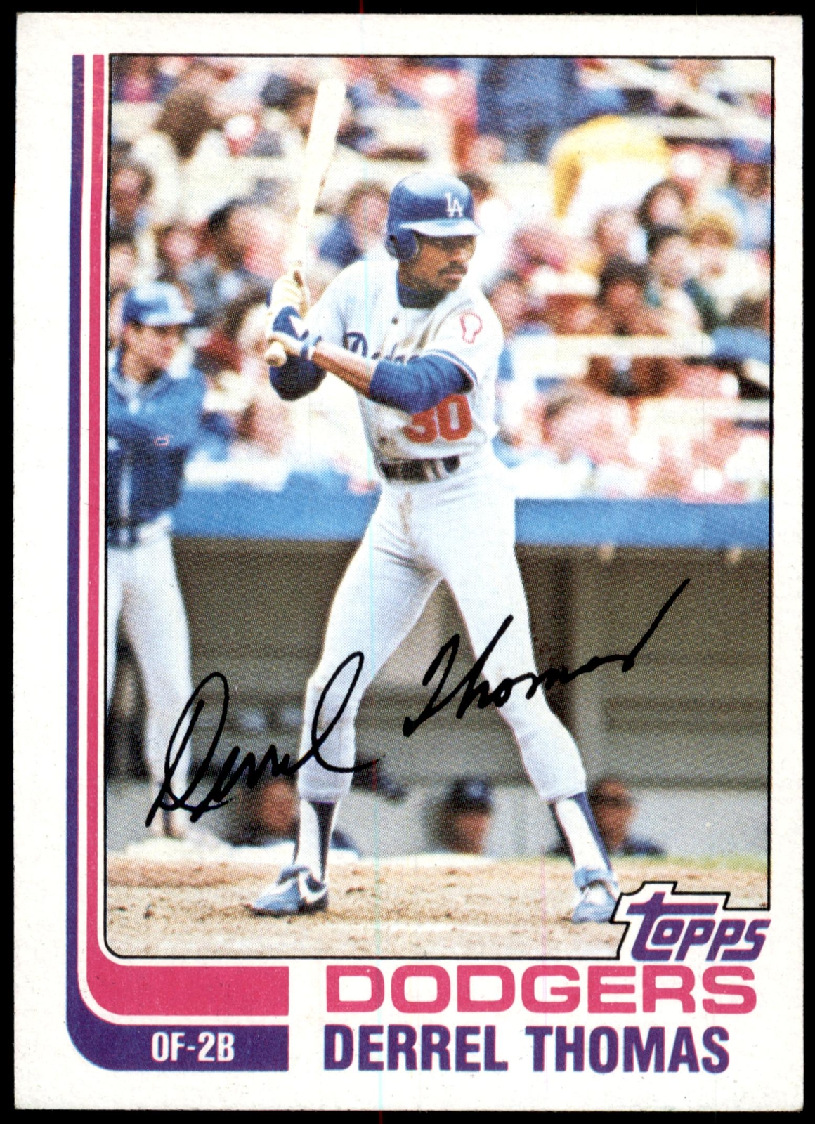Derrel Thomas #348 1982 Topps