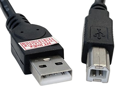 Drucker Scanner Anschluss USB Kabel für Lexmark Forms Printer 2581 + B,W Matrix