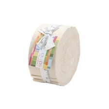 Jelly Roll Moda Bella Solids Natural Cotton Fabric Precuts Bundle M525.47