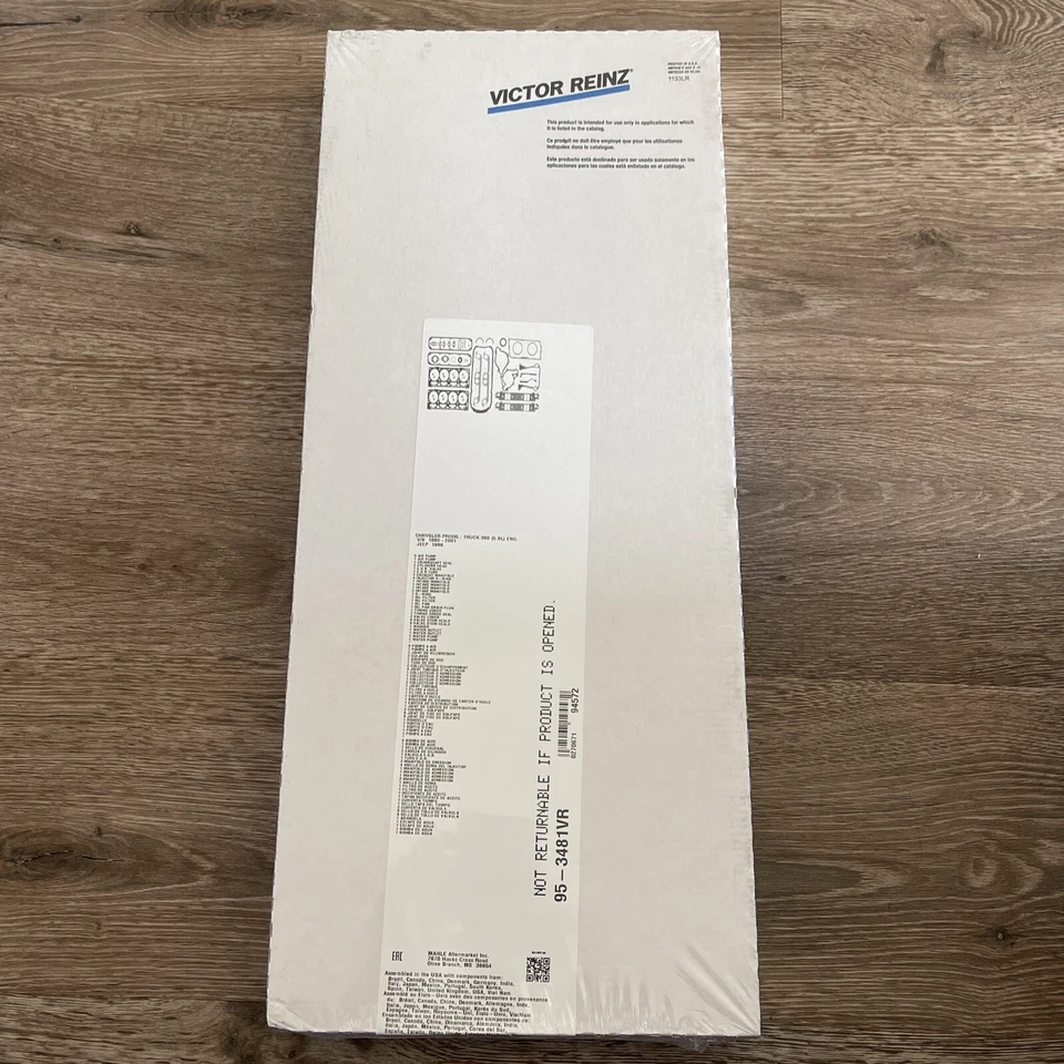 Jeep Dodge Truck 1993 a 2001 5,9 L 360 Magnum V8 kit de junta de motor Mahle 95-3481 Foto 4 de 4