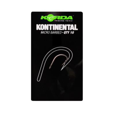Korda Kontinental Hook Size Gr. 04 Inhalt: 10 Stück Karpfen Haken