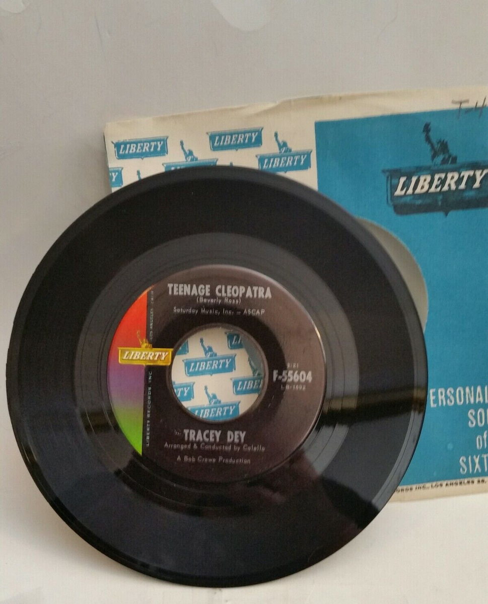 トレイシーデイ/ティーンエイジクレオパトラ Tracey Dey TEENAGE CLEOPATRA / WHO'S THAT (ROCK 45) #55604 PLAYS
