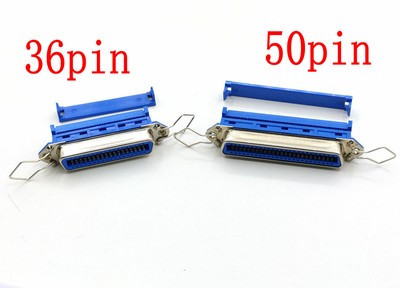 10pcs 36pin/50Pin Female Centronic IDC Crimp adapter for SCSI Ribbon Flat Cable