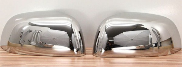 Set Edelstahl Spiegel Zierkappen Kappen Chrom FüR Nissan Micra K13-image