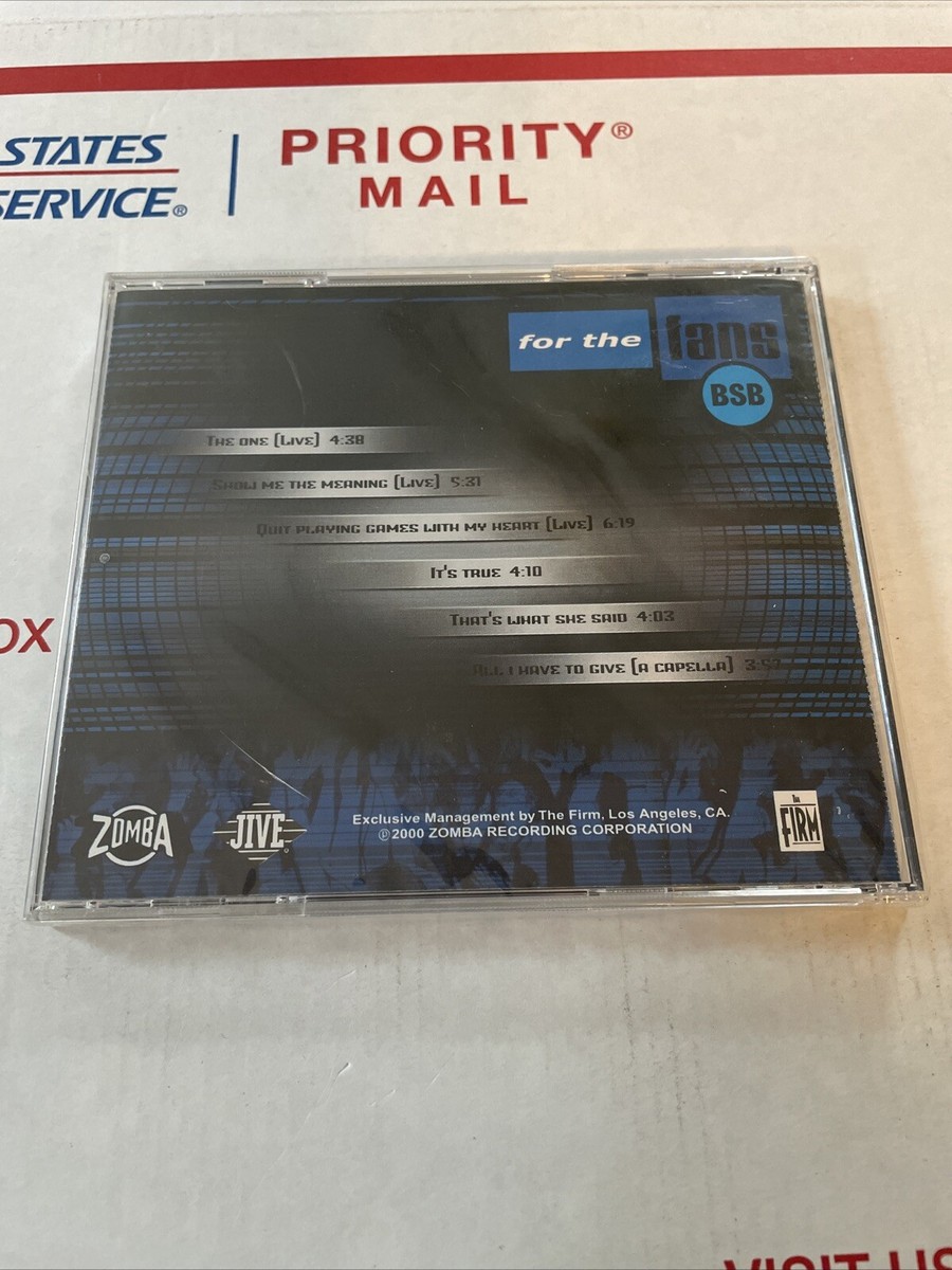 Sealed CD Back Street Boys For the Fans CD 2 | eBay