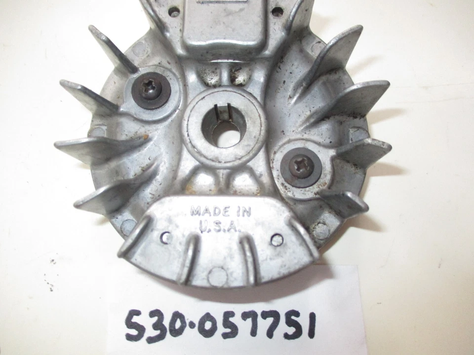 Flywheel 530057751 for Husqvarna, Poulan, Poulan Pro USED NLA PE550, gas edger - Image 2 of 4