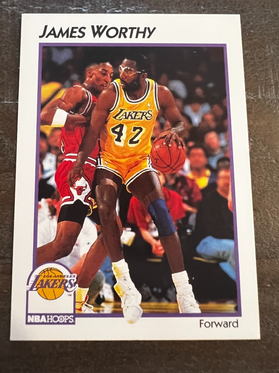 1991 NBA Hoops Basketball Card #21 James Worthy (I3) | eBay