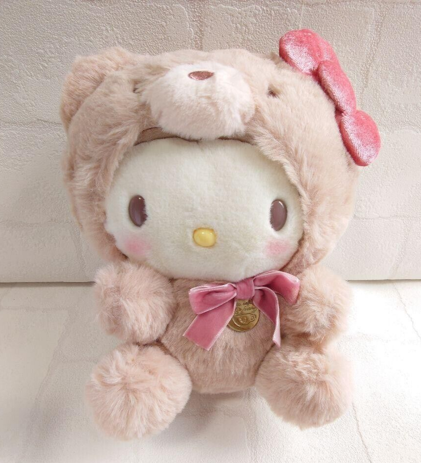 Hello Kitty Plush Doll Stuffed Toy Latte Bear 7.8