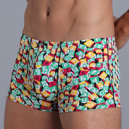 Herren Bedruckt Soft Seidenslips Sexy Low Rise Slips Hohe Qualität Boxershorts - Picture 10 of 12