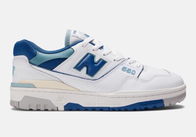 NEW BALANCE 550 WHITE BLUE SHOES SIZE MENS US8 990 2002R 530 DUNK LOW AIR FORCE