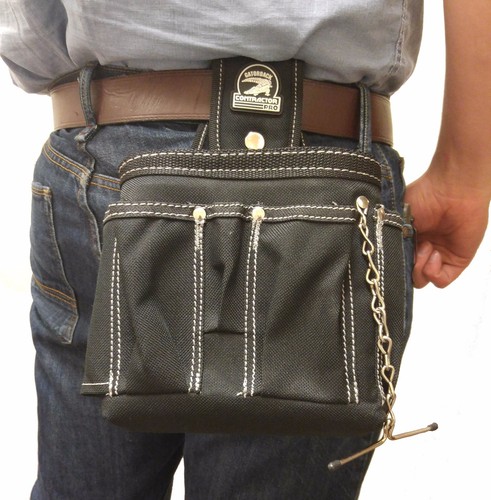 Borsa attrezzi Gatorback Technician con catena a nastro e 9 tasche. - Foto 2 di 4
