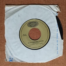 Francisco "Charro" Avitia - En Tu Memoria Javier Solis Vinyl 7" Single Ranchera