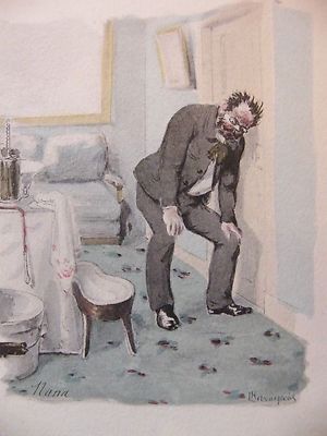 L'Artwork von Zola 1898 von H Lebourgeois Nana Imitation Aquarell